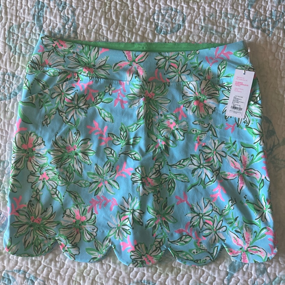Lilly Pulitzer Monica Scalloped Skort NWT!!